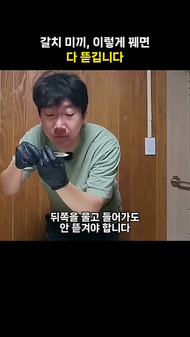 갈치 미끼가 자꾸 뜯기고 빈 바늘만 올라올 때 점검 2가지